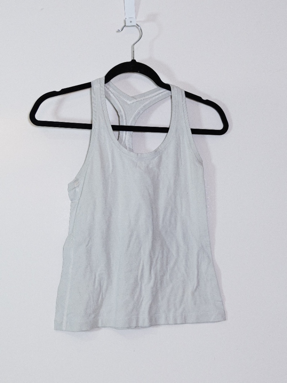 Lululemon Women's Cool Racerback Athletic Work Out Cotton Tank Top Gray Small